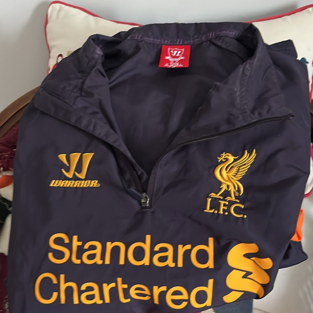 Liverpool 2013-2014 football jacket soccer warrior . - Picture 2 of 13